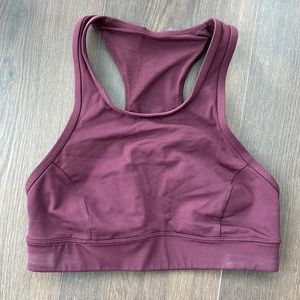 Lululemon Sports Bra - maroon, size 4